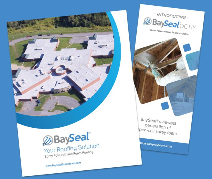 Bayseal brochures and pamphlets featuring expertly crafted design and impactful branding.