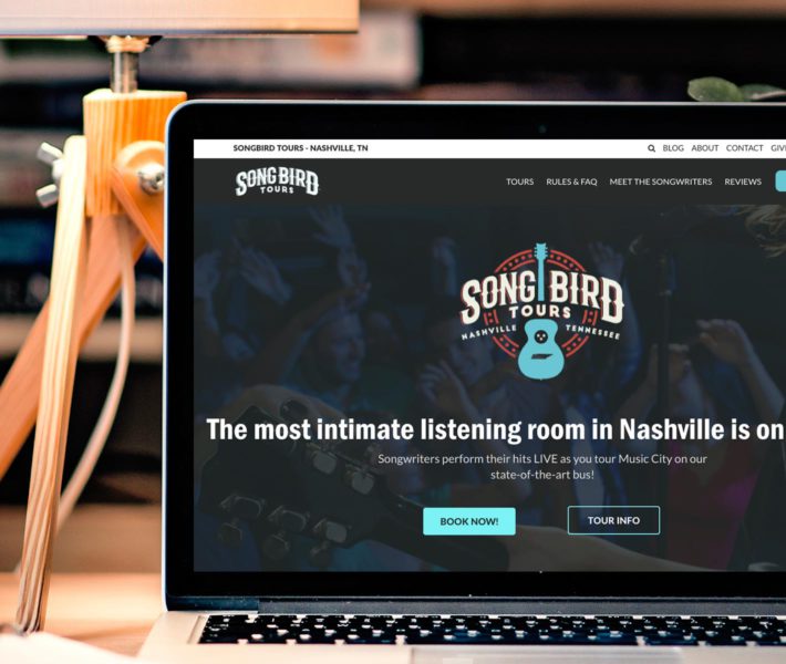 Nashville's leading web design and branding company, Songbird, specializes in creating stunning designs for businesses of all sizes. With a focus on innovative and modern design techniques, Songbird is dedicated to